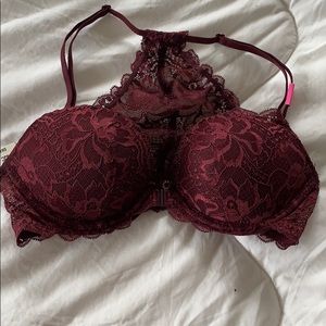 NWT date night racerback bra by Pink. Sz 32C